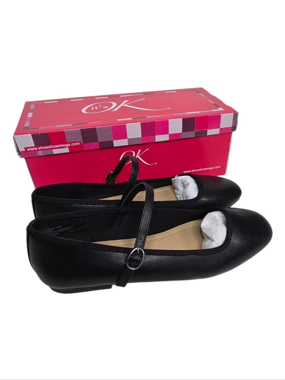 Black "Mary Jane" Flats - Picture 6 of 9